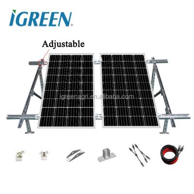 China Hot-dip Galvanized Steel Bracket for Home Solar Power Ground Mounting Support System for sale