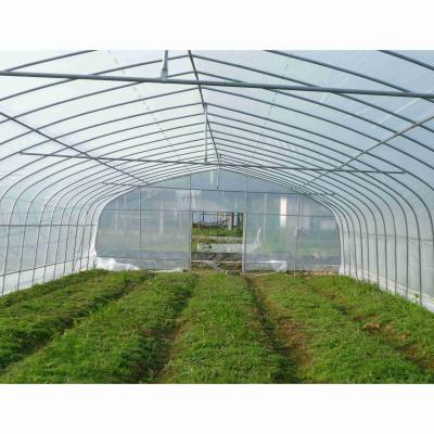 China Shoulder Height 1.8-2.5m Plastic Film Agricultural Greenhouses with 275gsm Zinc Coating for sale