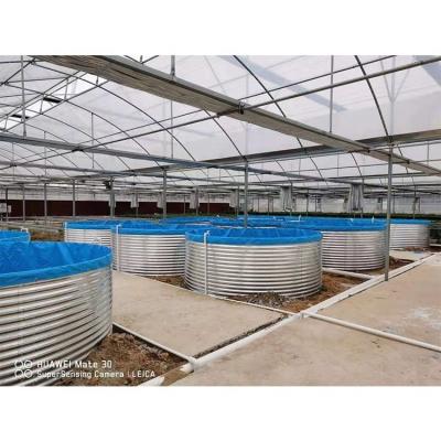 China IGreen Commercial Complete Recirculating Aquaculture System Set With No Roof Vent for sale