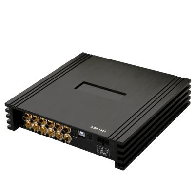 China Electronics Cirrus Logic Amp PC Software 31 EQ Auto Adjustable Class D Dsp Car Amplifier 226*233*45mm for sale