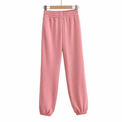 China 2021 Autumn New Pants Plain Sports QUICK DRY Jogging Pants Printed Women Sweatpants Wholesale for sale