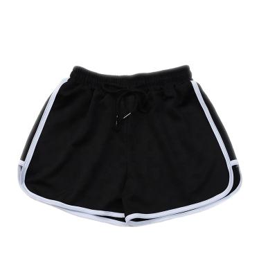 China Anti-Wrinkle Fashion High Waist Wide Leg Ruler Ladies Sports Jogger Gym Yoga Sweatshorts Short Pants Sweatpants For Women for sale