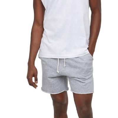 China Wholesale Designer Anti-wrinkle Terry Roll Edge French Cotton 100% Casual Jogger Sweat Shorts Pants For Men for sale