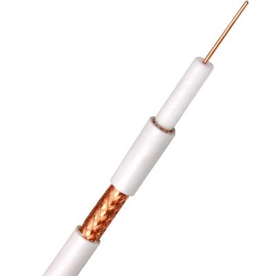 China AL-MG ASTON Coaxial Cables RG6 Copper Best Price RG6 With Wooden Drum RG6 Power Cable 305m Coaxial Cable for sale