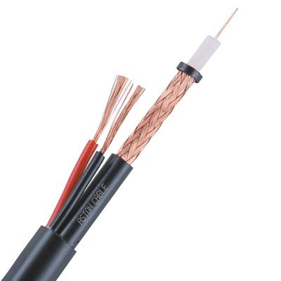 China Al-MG Aston 2022 3 in 1 CCTV Cable Coaxial RG59 Power Cable RG59+2C for Video Surveillance Systems for sale