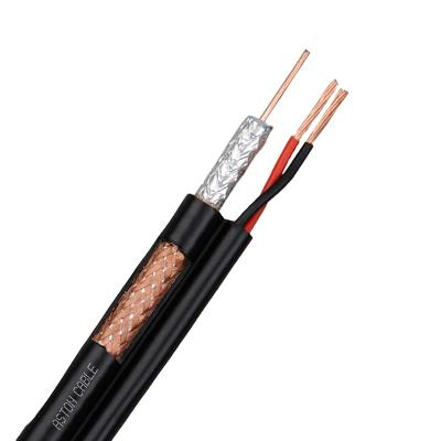 China Telecommunication Top Selling High Quality RG6+2c 5c2v Coaxial Cable With 2 Power for sale