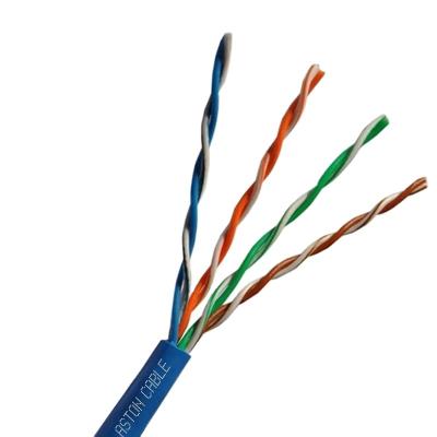 China Aston reliable quality outdoor LAN cable 300 meter utp cat6 LAN network cable 4 pair price UTP Cat6 for sale