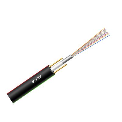 China High Quality Low Loss GYFXTY 4 Core /6 Core Fiber Optic Cable GYFXTY for sale