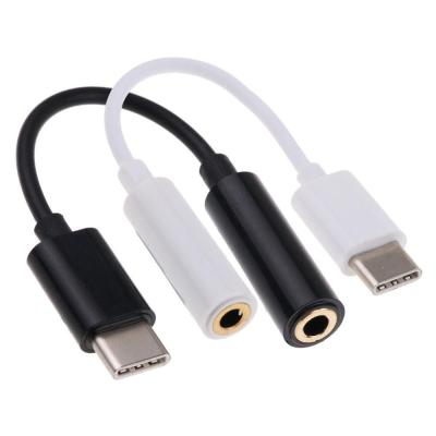 China Camera Factory OEM USB C Adapter Type C to Aux Audio Cable. 3.5mm Jack Earphone Headphone USB for sale