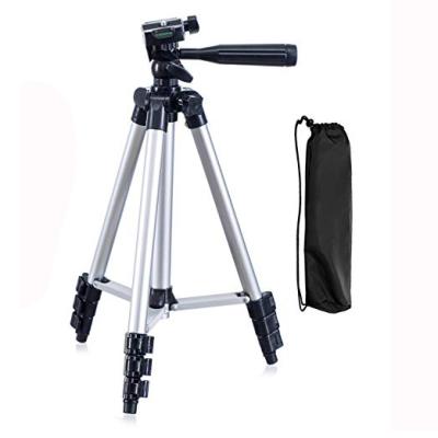 China Hot Sale 1020mm Lightweight Mini 3110 Ring Light Aluminum Camera Mobile Phone Tripod Stand For Dslr for sale