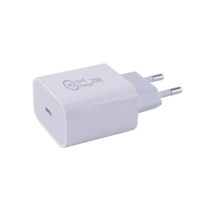 China Fast Charging QC Palladium 20W USB Charger 20W USB Type C Fast Charger For iPhone 12 12 Pro Max Phone PD Charger for sale