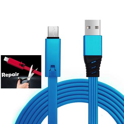 China New Design Multi Function Data Transfer Cable Repeat Cut USB 3.1 Repairable Fast Charging Type C Data Cable For Samsung Galaxy S9 S8 Plus Note 9 for sale