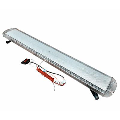 China 55inch 104 LED EMERGENCY BEACON LIGHT BAR TRUCK TOW WRECKER AMBER SM205-104LED WARNING STROBOSCOPE for sale