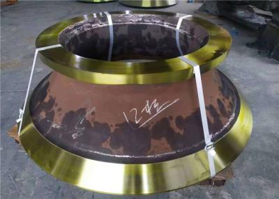 China Casting Parts Cone Crusher Mantle And Concave With Manganese Steel Material for sale