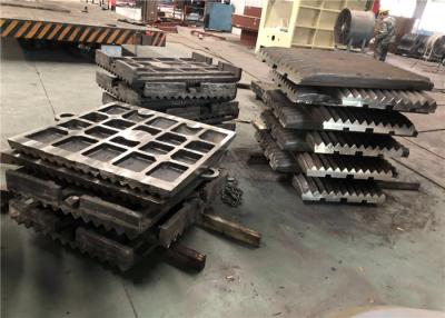 China Customized Jaw Crusher Spare Parts Fixed Jaw Plate For Small Jaw Crusher Machines for sale