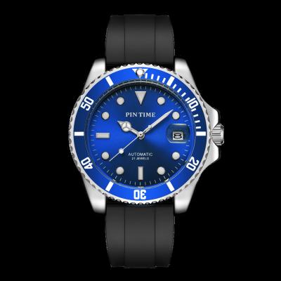 China 2813 automatic movement luxury business watch noctilucent date watch for men business casual watches personalized custom wristwatch for sale