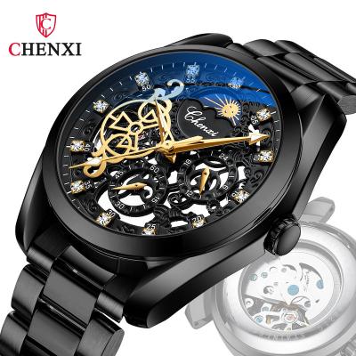 China CHENXI 8811 Moon Phase Global Hot - Selling Fashion Multifunctional Waterproof Charm Men's Automatic Mechanical Watch for sale