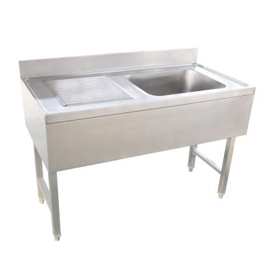 China Without Faucet Custom High Quality Single Bowl with Single Stainless Steel Sink for sale