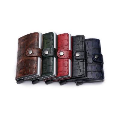 China NATIONAL promotion men women credit card wallet business card case box box card holder wholesale card holder wallet for sale