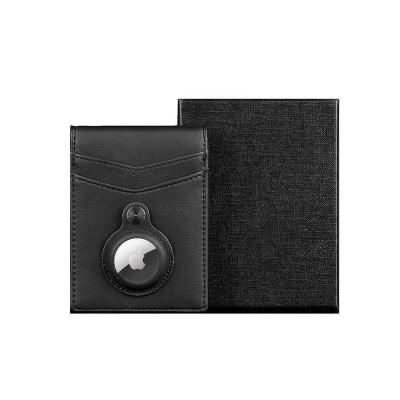 China Airtag OEM/ODM Anti-theft Slim Wallet Customized Wallet With Airtag Holder Business Credit Card Holder For Airtag Card Holder for sale