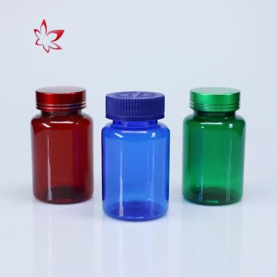 China Round Empty Vegetable Medicine 100Ml Capsulesempty Lases And Pill Bottles for sale