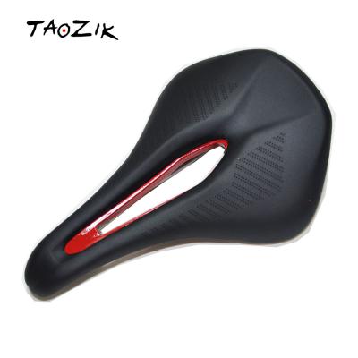 China ORIGINAL BULB ROAD DESIGN TAOZIK T165MM Rail Bicycle MTB Road Bike Steel Saddles for sale