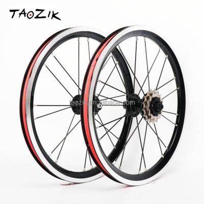 China Factory wholesale price of TAOZIK TW16-K2-305 mountain bikes with good quality 16 inch bicycle wheel set rims cycle for sale