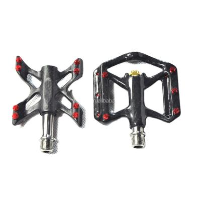 China Factory supply cruisers cheap bicycle accessories carbon alloy road mountain folding bicycle titanium pedal for sale