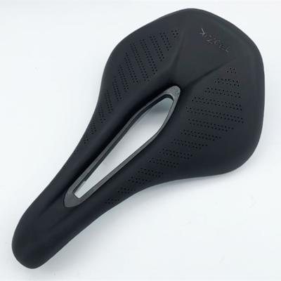 China ORIGINAL DESIGN Custom Best Durable Vintage 165mm Memory Sponge Breathable Rail Microfiber Leather Bicycle Racing Saddle for sale