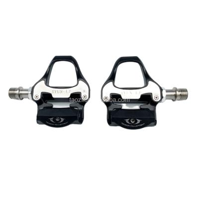 China 2021 New Arrival Bicycle Pedals Locking Pedals Road Bike Parts Accessories Titanium Ultralight Road Bike Pedal Bearing for sale