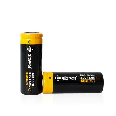 China High Quality toys IMR18500 1050mAh 3.7v 15A/50A EFAN 18500 lithium ion battery manufacturer for sale