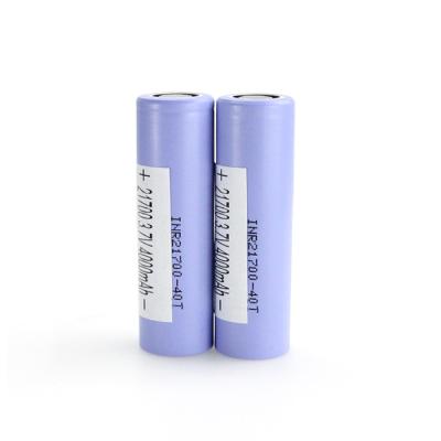 China Fantastic Lithium-ion BATTERY toys rechargeable battery 40T 21700 4000MAH 35A ​​cell built in Korea for sale