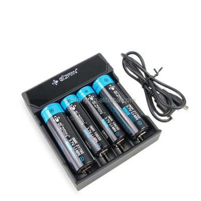 China Universal standard battery lithium battery charger 4 slot NC4 3.7v smart rechargeable battery charger for mod battery for sale