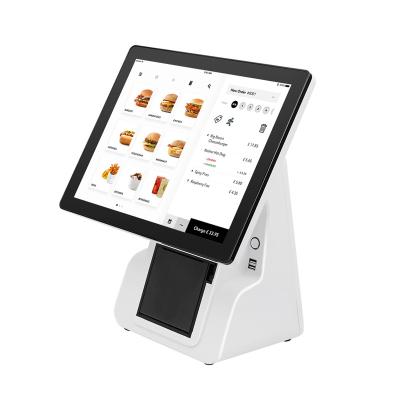 China Original SDK New Touch Display Pos Systems Machine With 80mm Pos Systems Windows 10 Thermal Printer for sale