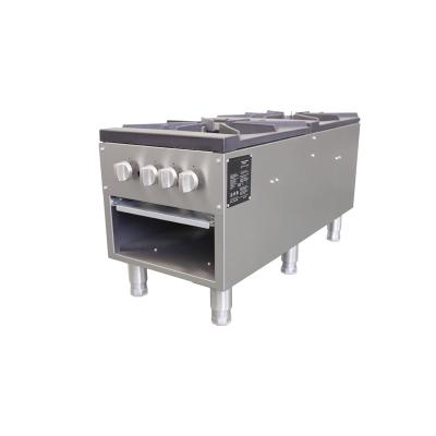 China Manufacturing Plant Stainless steel commercial kitchen equipment European gas stove burner Gas stove for sale