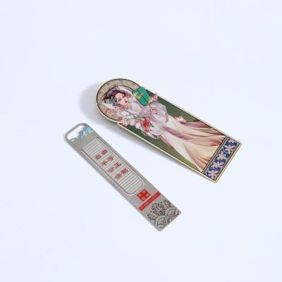 China China Stainless Steel Silver Anticorrosive Custom Metal Bookmark for sale