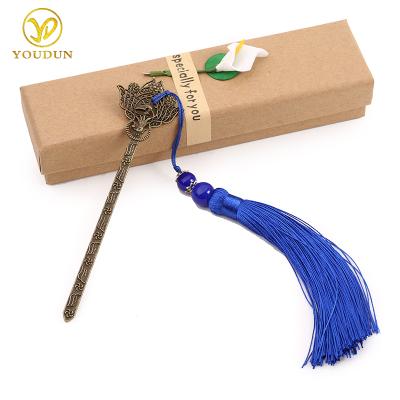 China China ornamental hairpin metal bookmark for sale