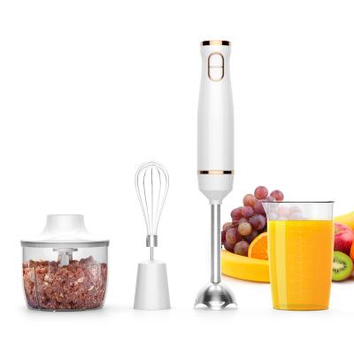 China With Chopper 2 Speed ​​Powerful Electric Hand Stick Blender Mixer 450W Hand Blender for sale