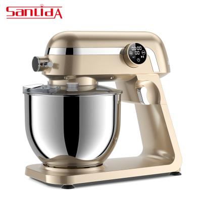 China Diecast Design Metal Body Tilt Head LED Display Murenking Food Blender Stand Mixer Kitchen Machine for sale