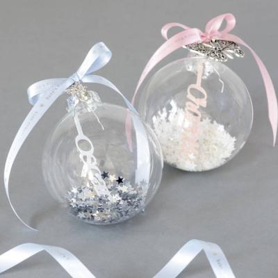 China Wholesale DIY Ornament Indoor Paintable Clear Glass Ball , Christmas Blown Hollow Glass Ball for sale