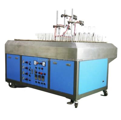 China Automatic industries mini spray paint coat machine line for cosmetics and perfume glass, plastic bottle packaging for sale