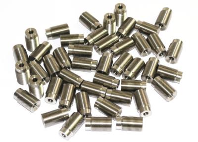 China CNC Machined Stainless Steel Threaded Insert Nuts With Anodizing Powder Coating for sale