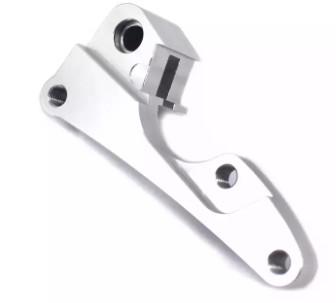 China CNC bearbeitete Motorrad maschinell, das Ersatzteile Adapter-Aluminiummaterial einklammern zu verkaufen