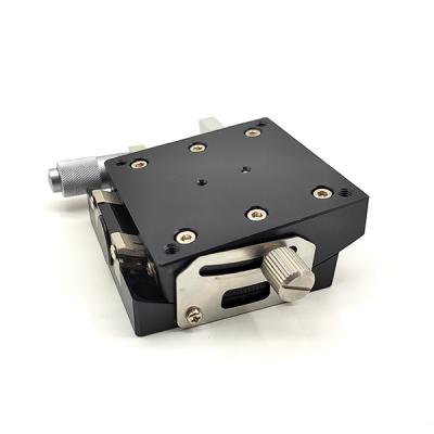 China Manual Single Axis Linear Stage X Axis Precision Aluminum Alloy Material OEM ODM for sale