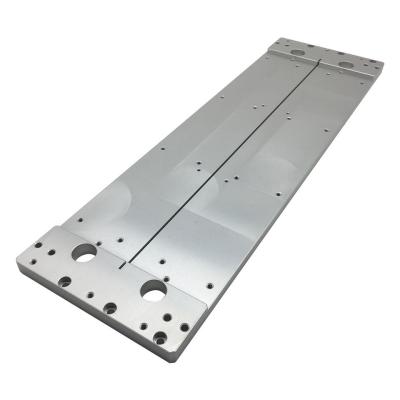 Cina Long Size Anodized Aluminum Base Plates Cnc Machining Drilling Milling Boring in vendita