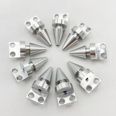 中国 Aluminum Steel Brass Bronze Titanium Turning Parts , Beautiful Metal Robot Parts 販売のため