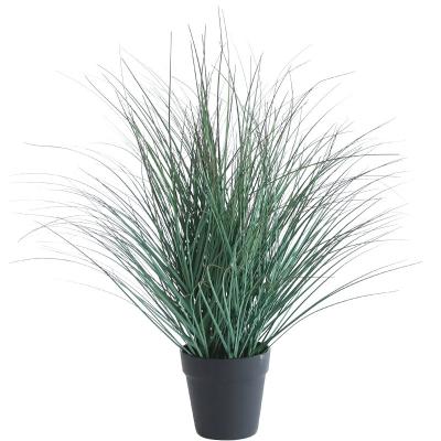 China Minimalist GL-6808 height 65cm bristlegrass green plant high simulation artificial plastic bonsai trees for home office restaurant decoration for sale