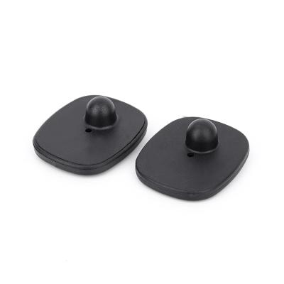 China Plastic ABS rf midi square tag 8.2khz security tag eas tag for clothes for sale