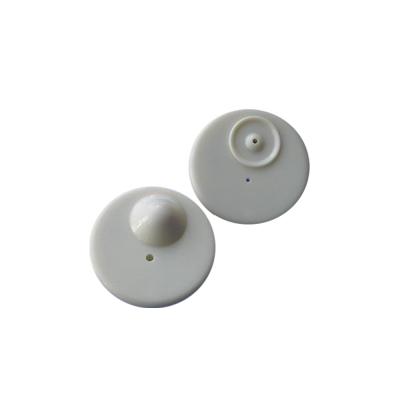 China Plastic Round Anti Theft Remover 8.2 MHz RF Tag Archery Tag Long Detection Range Remove Security Alarm Tag for sale