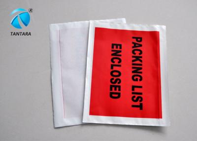 China Logistic Shipping packing slip envelopes with custom papers enclosed for sale